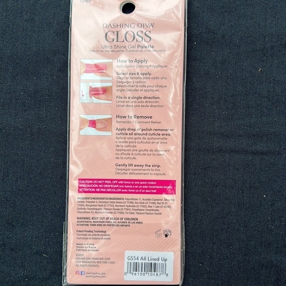 DASHING Diva Salon Gel Strips BNIB - Picture 4 of 4